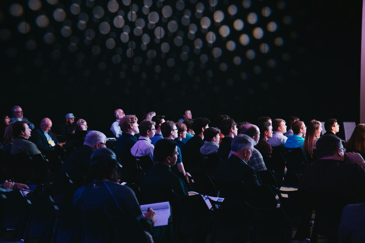 Conference session in progress